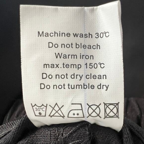 Men’s Black Cargo Pants – Size M - Picture 7 of 11